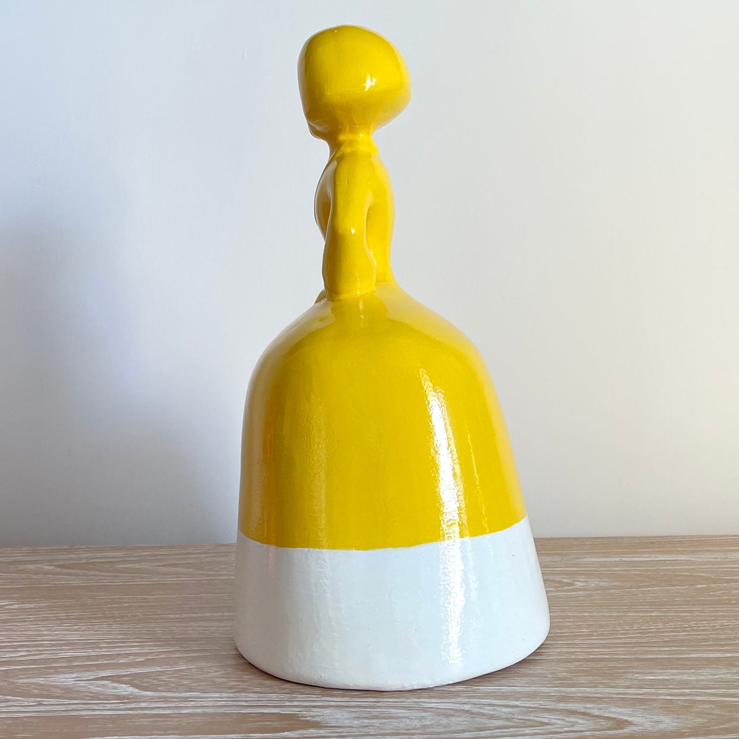 Yellow Pantone Menina by Antonio Azzato (40cm)