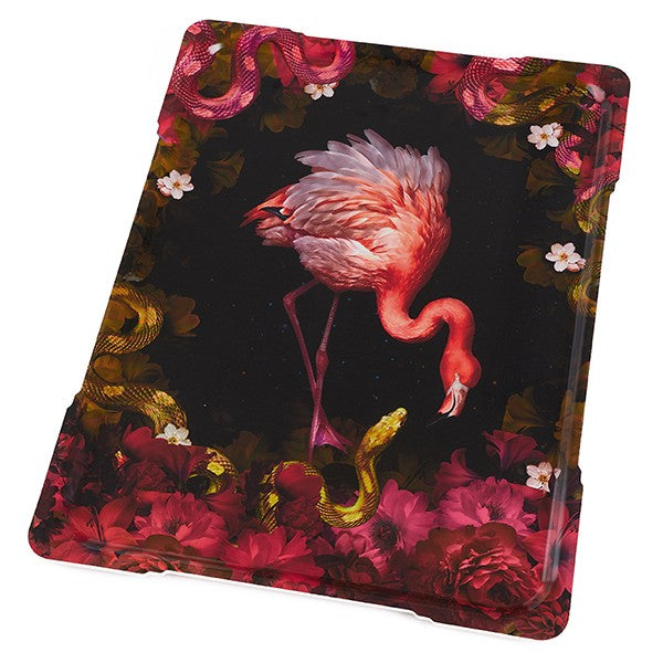 pink flamingo tray 2