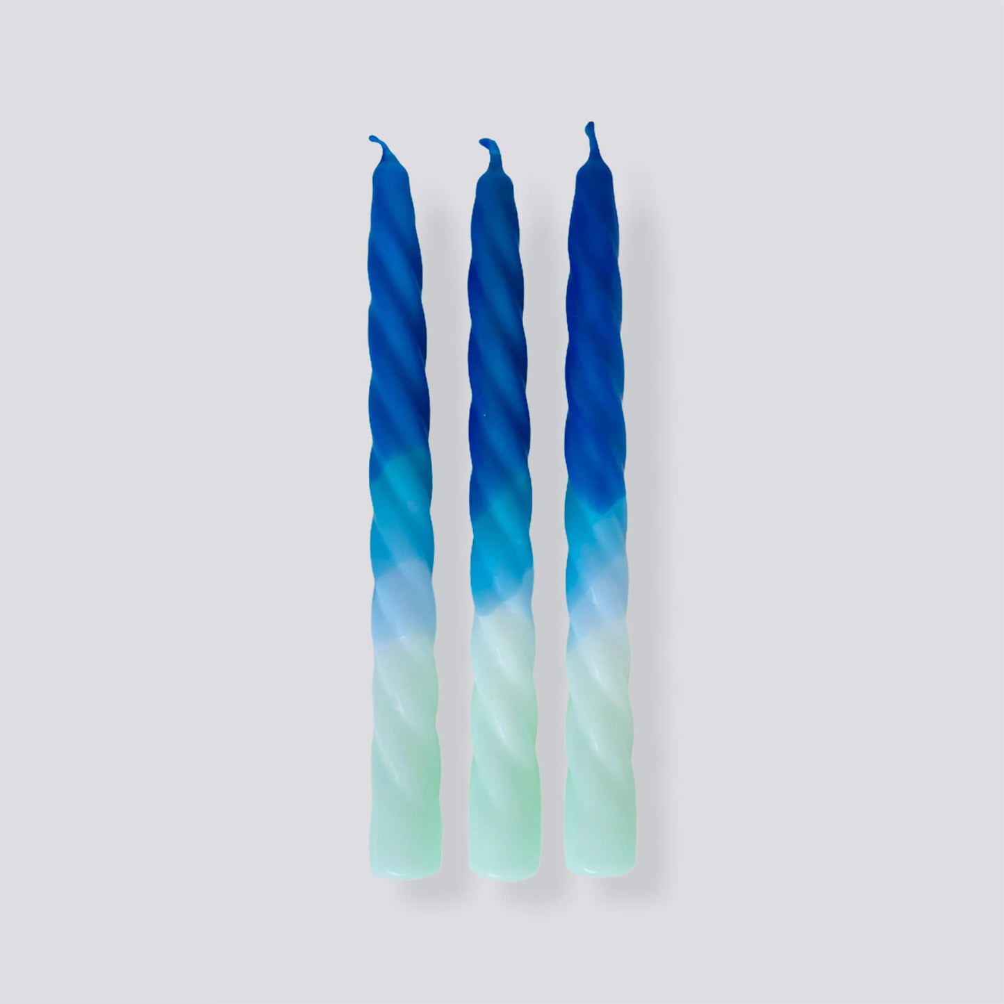 Shades of Blueberry pure wax Candles