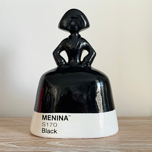 Black Pantone Menina by Antonio Azzato (40cm)