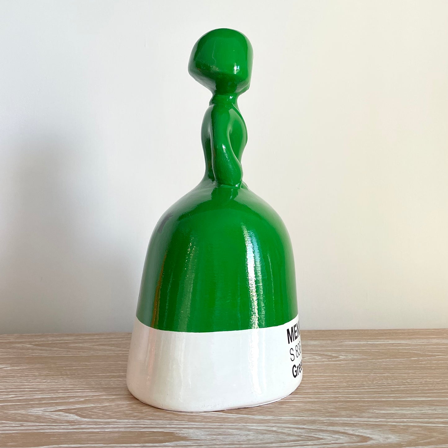 Green Pantone Menina by Antonio Azzato (40cm)