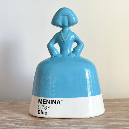 Blue Pantone Menina by Antonio Azzato (40cm)