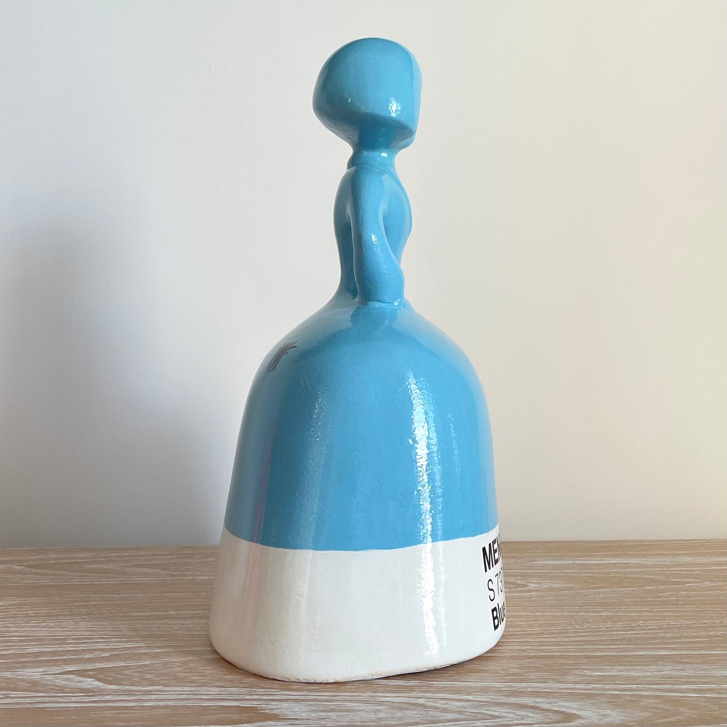 Blue Pantone Menina by Antonio Azzato (40cm)