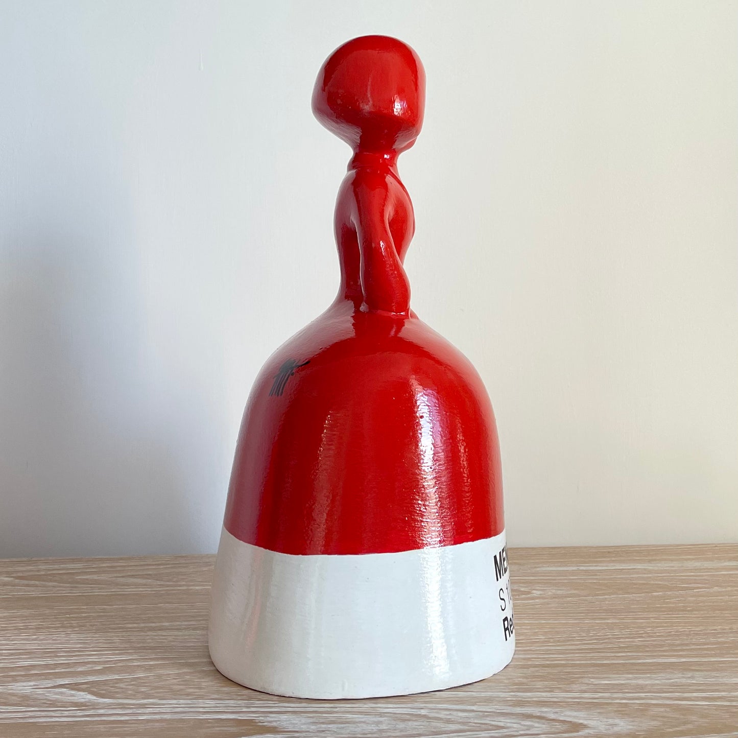 Red Pantone Menina by Antonio Azzato (40cm)