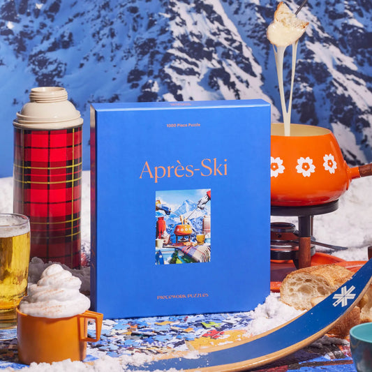 1000 Piece Puzzle: Apres Ski winter