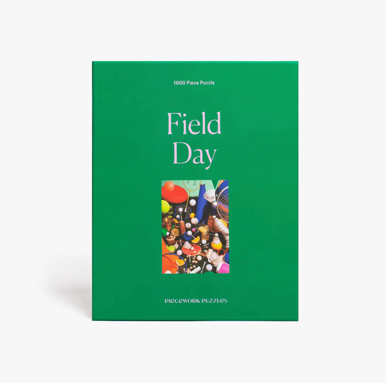 1000 Piece Puzzle for adults: Field Day box back