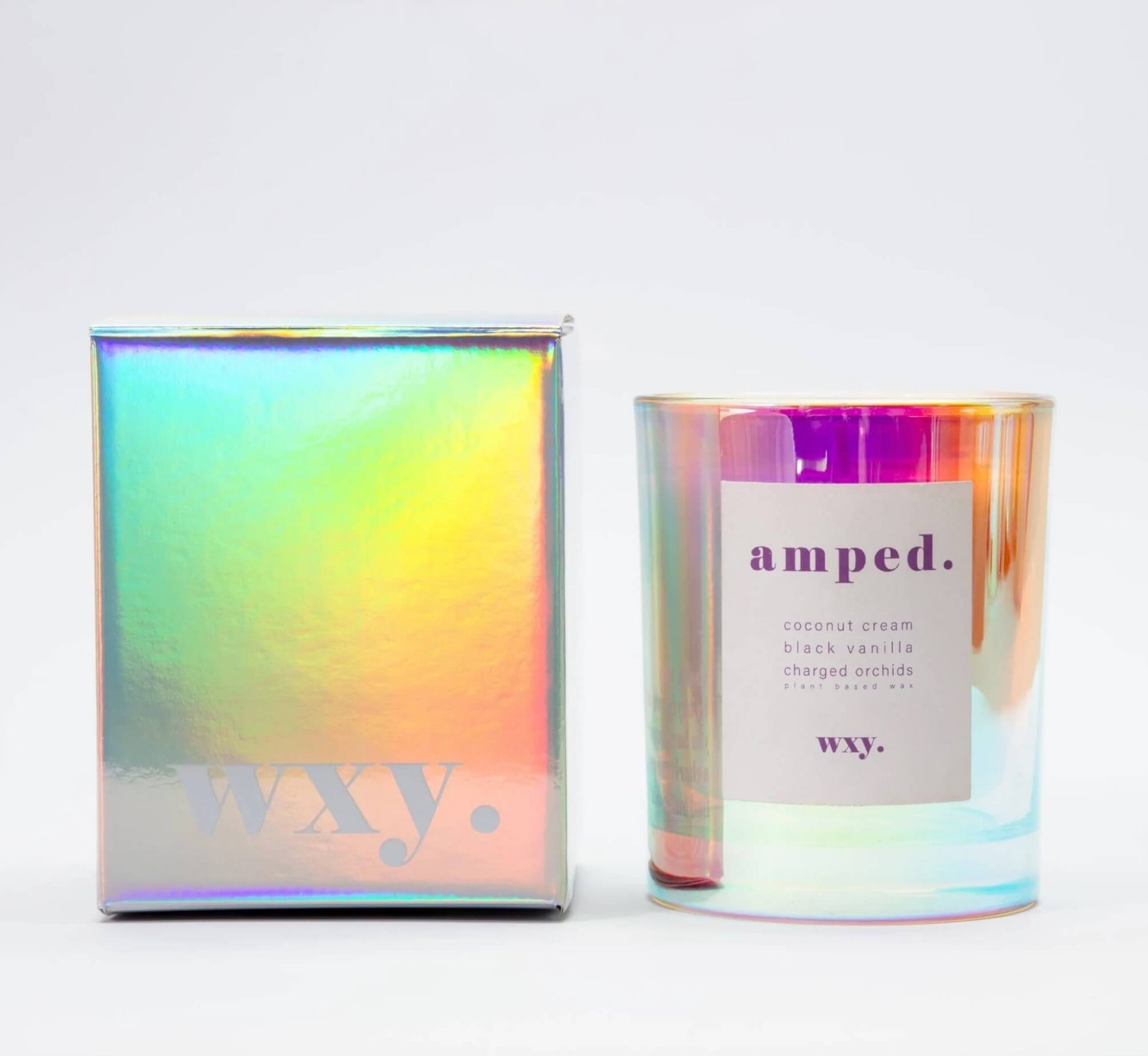 amped candle with box