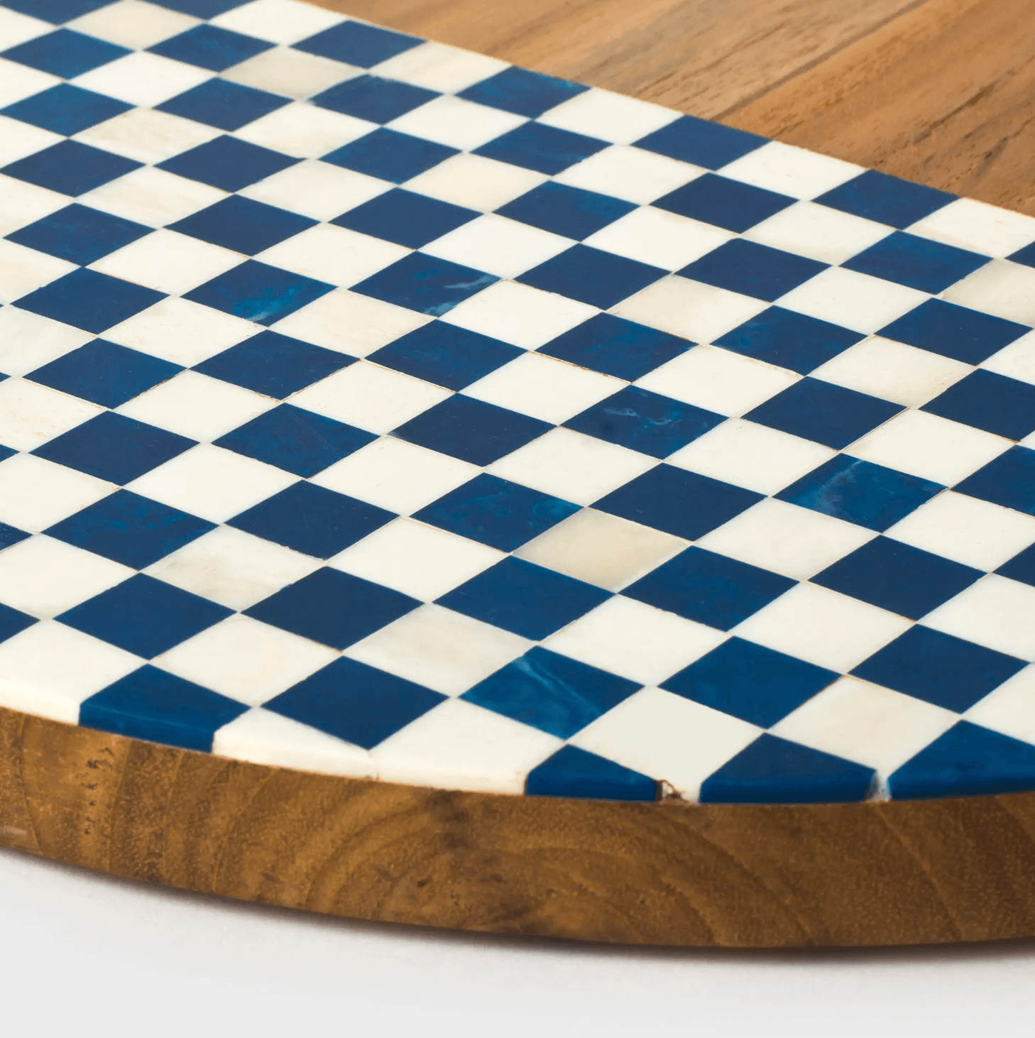 Checker Cheeseboard close up