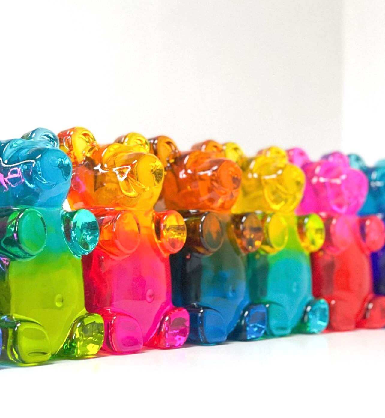 group Gummy Resin Bear Sculpture