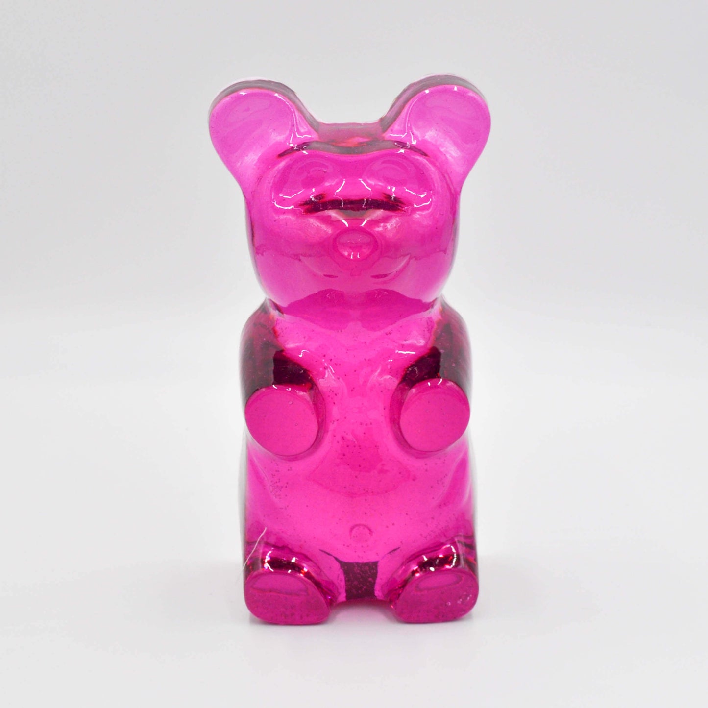 Jumbo Violet Gummy Resin Bear Sculpture