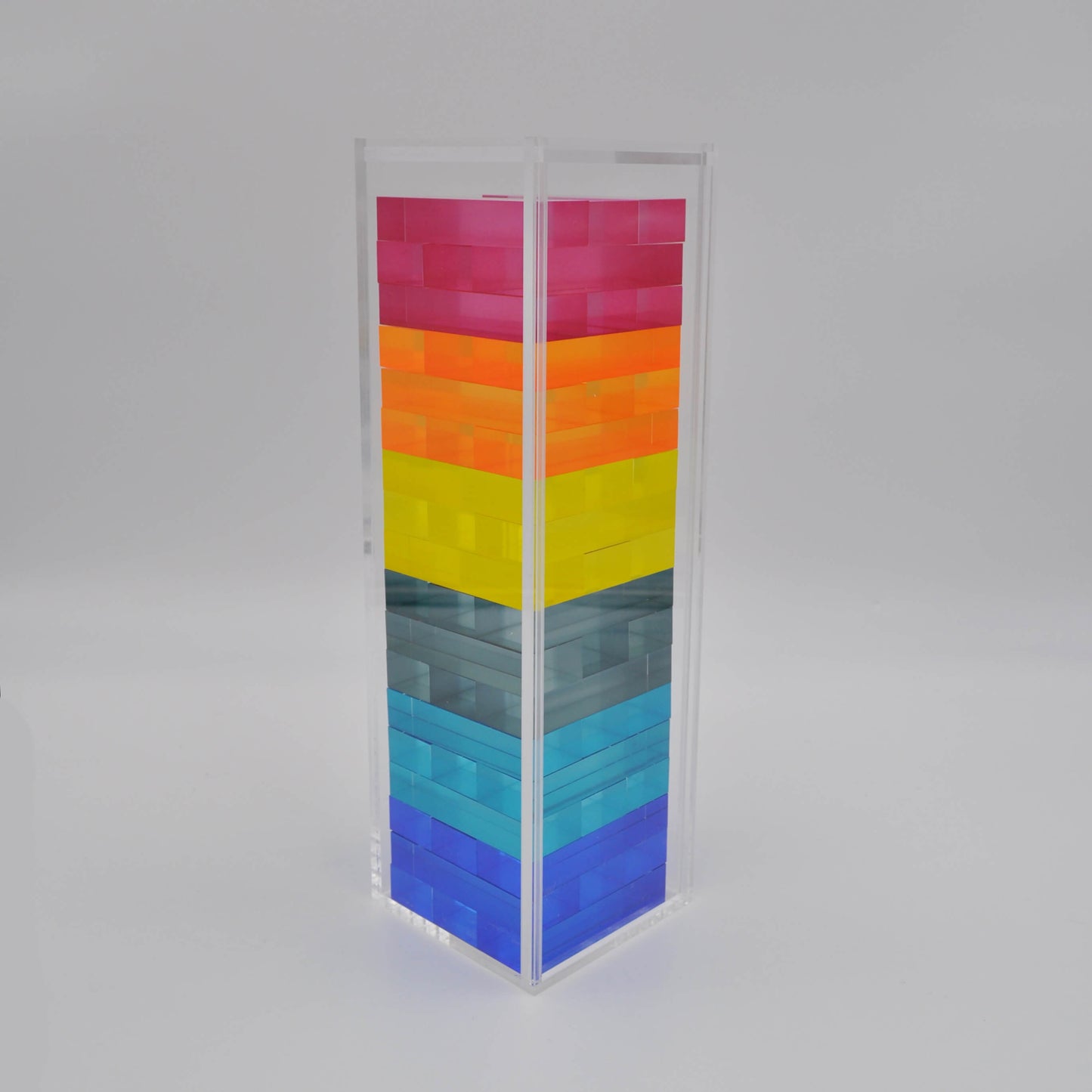 acrylic Lucite Tumbling Tower