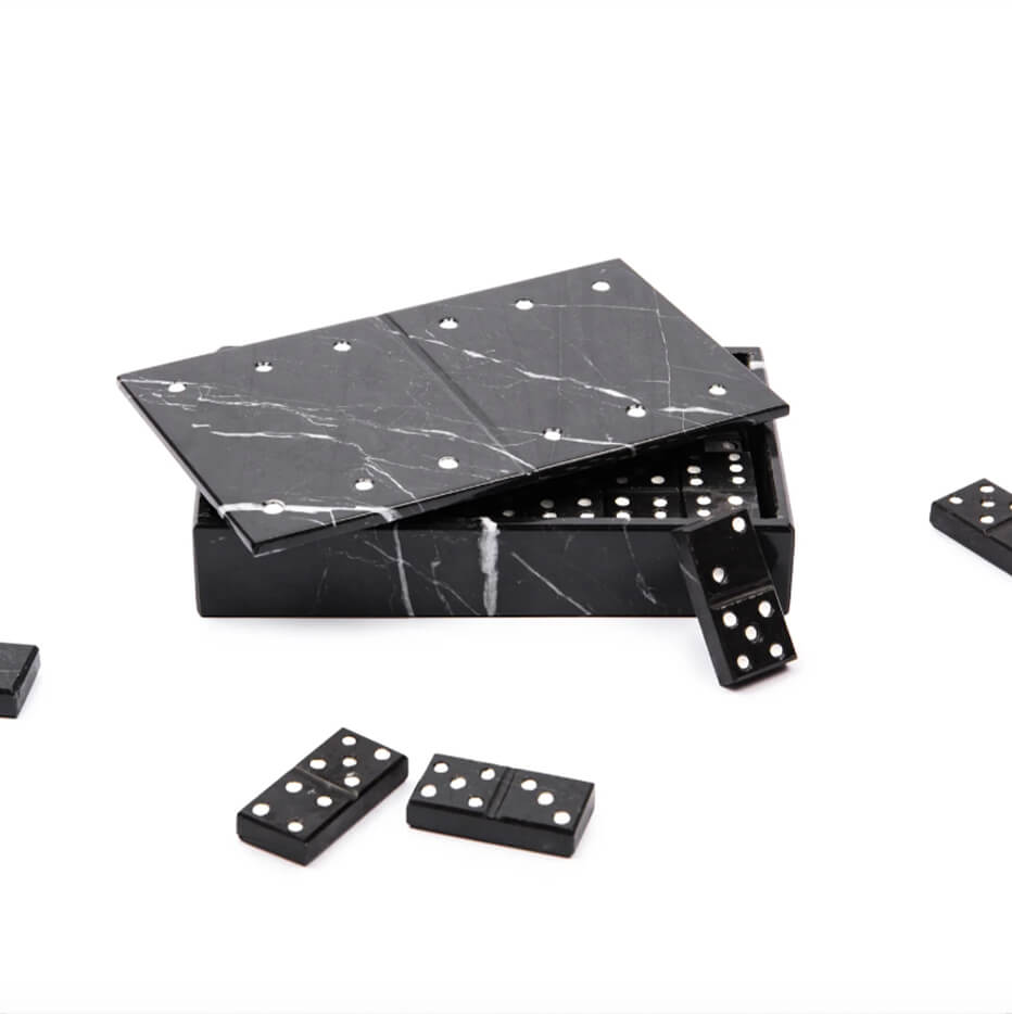 Luxury black Domino Set