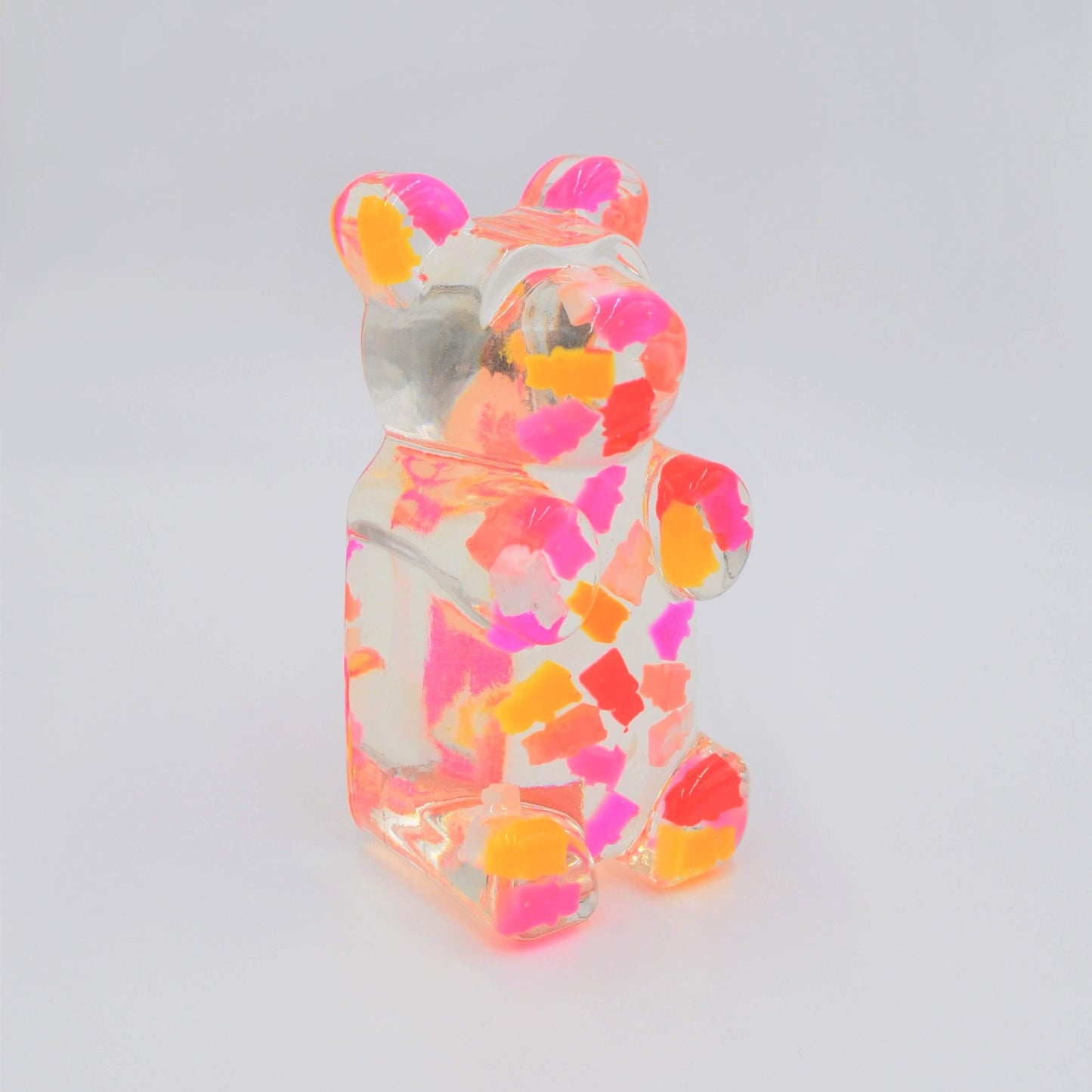 Pink Mini Gummies Resin Bear Sculpture